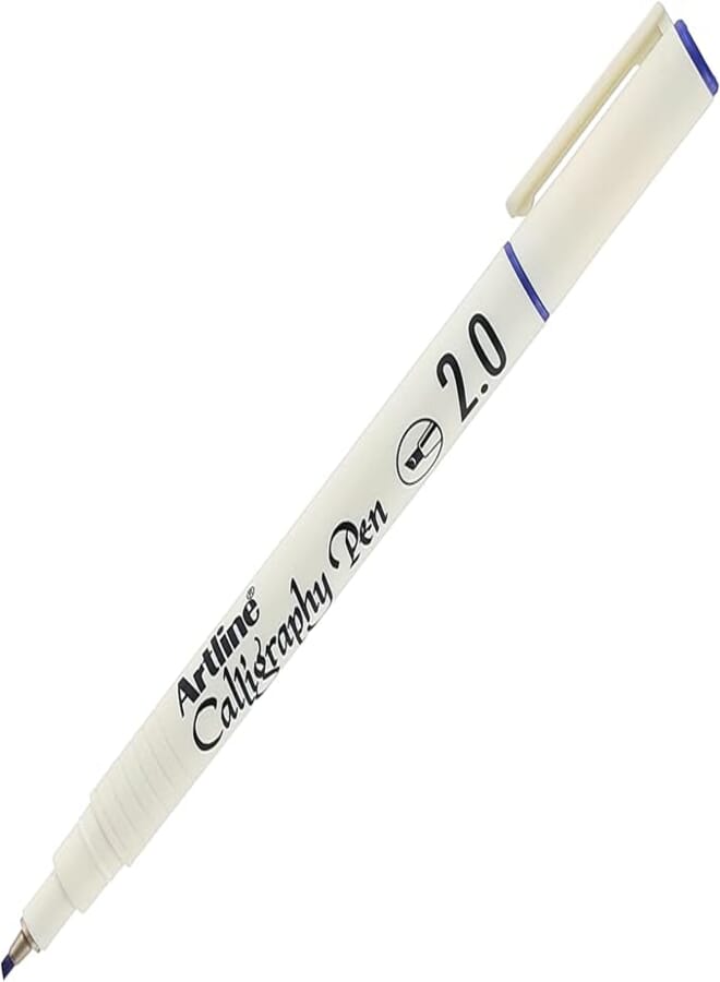 Artline Ek 242-n/ab arabic calligraphy pen 2mm blue - one piece